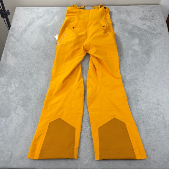 Arc'teryx NWT Women's Size 0 Rush Gore-tex Bib Pants Yellow Gorpcore 5898 Model - Picture 6 of 16